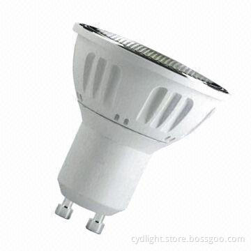 LED GU10 Spotlight, 3W, 180lm, 38° Angle, Plastic